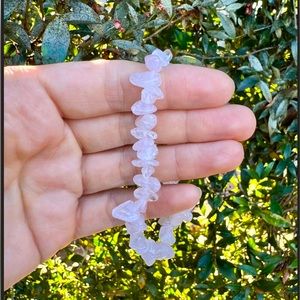 Rose quartz bracelet